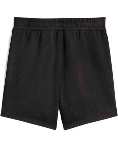 PUMA SHORT TAILLE HAUTE PUMA ESS SCRIPT NOIR FEMME NEGRO