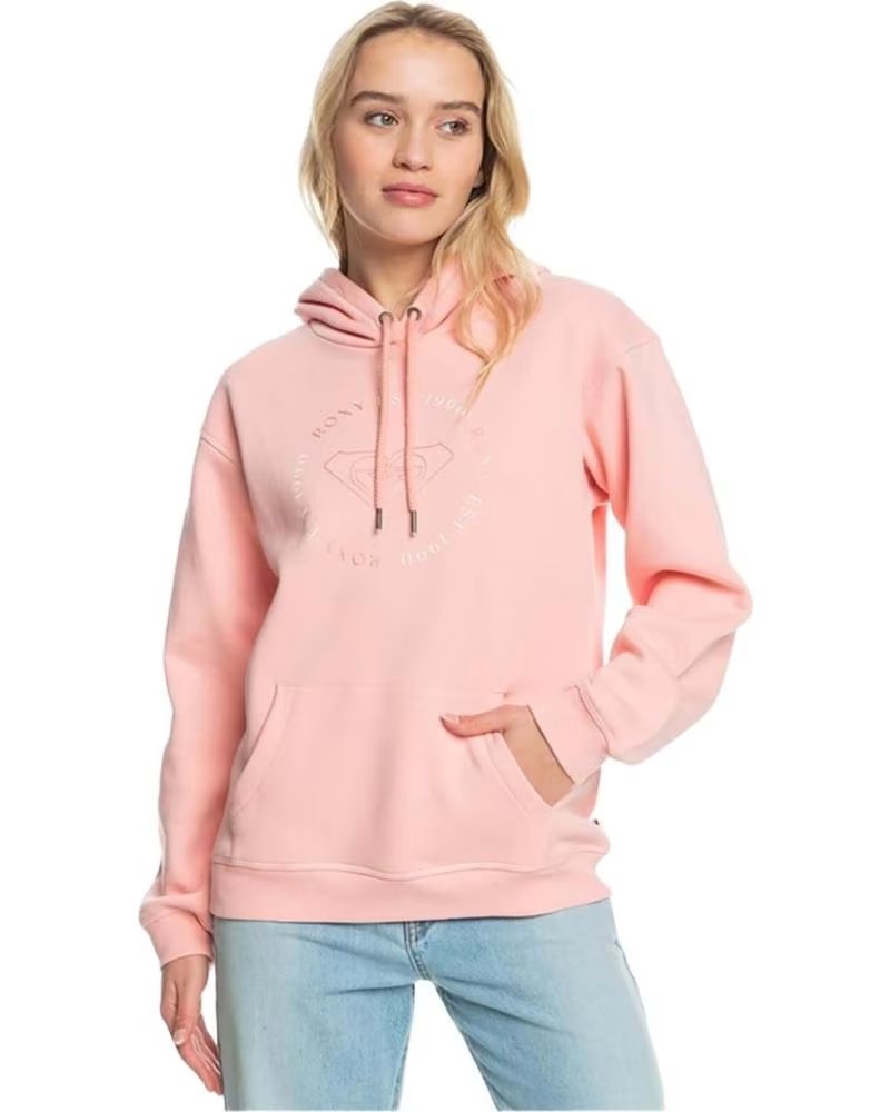 ROXY ROXY STOKED A DAMEN-SWEATSHIRT - ROSA ROSA