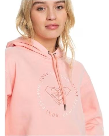 ROXY ROXY STOKED A DAMEN-SWEATSHIRT - ROSA ROSA