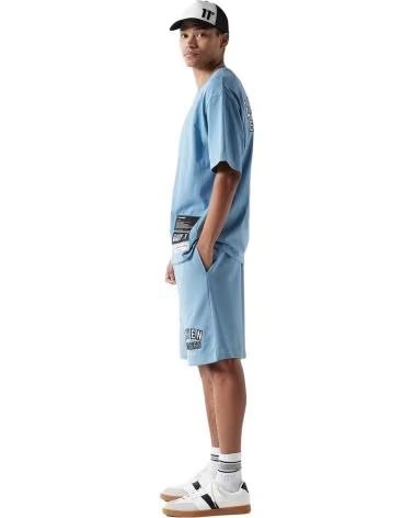11 DEGREES 11 DEGREES VARSITY GRAPHIC T-SHIRT BLUE AZUL