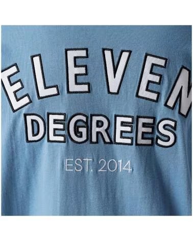 11 DEGREES 11 DEGREES VARSITY GRAPHIC T-SHIRT BLUE AZUL