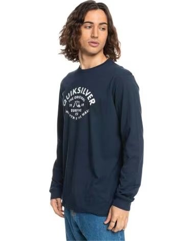 QUIKSILVER QUIKSILVER SCRIPTTALK M LANGARMSHIRT HERREN BLAU AZUL