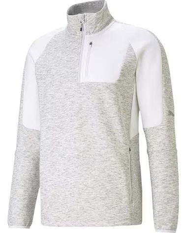PUMA SUDADERA PUMA EVOSTRIPE HALFZIP HOMBRE GRIS GRIS