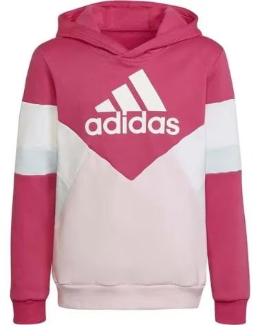 ADIDAS SUDADERA CON CAPUCHA EN PARA NINOS UNISEX ROSA