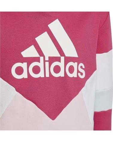 ADIDAS SUDADERA CON CAPUCHA EN PARA NINOS UNISEX ROSA