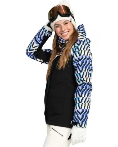 ROXY ROXY GALAXY SNOWBOARD JACKET FOR WOMEN NEGRO