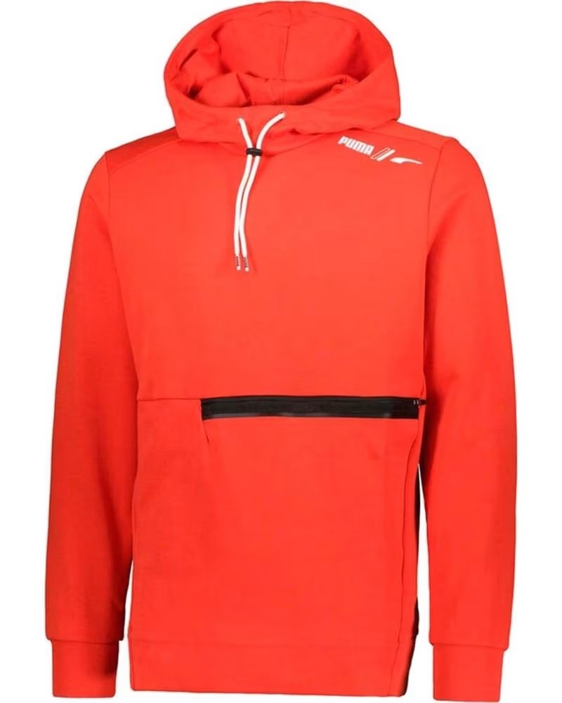 PUMA MOLETOM COM CAPUZ PUMA RAD-CAL DK UNISSEX VERMELHO ROJO