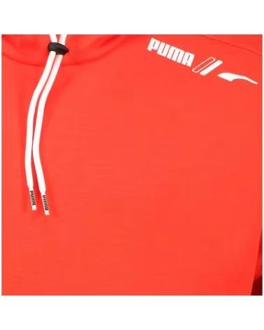 PUMA MOLETOM COM CAPUZ PUMA RAD-CAL DK UNISSEX VERMELHO ROJO