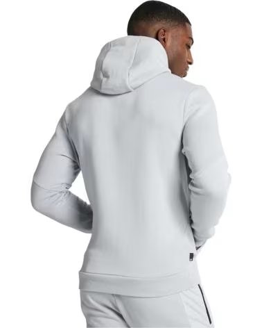11 DEGREES COMPLETO SPORTIVO 11 DEGREES MIXED FABRIC GRIGIO CON ZIP INTERA GRIS