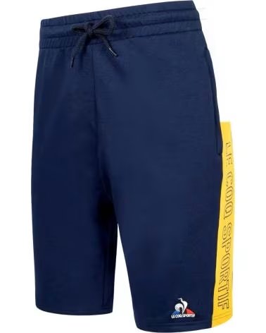 LE COQ SPORTIF SHORT LE COQ SPORTIF SAISON 2 R BLU CON STRISCE LATERALI AZUL