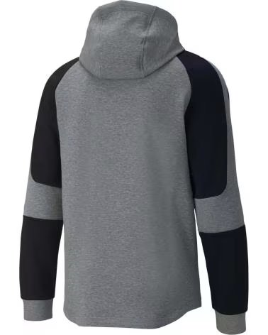 PUMA FELPA CON CAPPUCCIO PUMA EVOSTRIPE DA UOMO GRIS