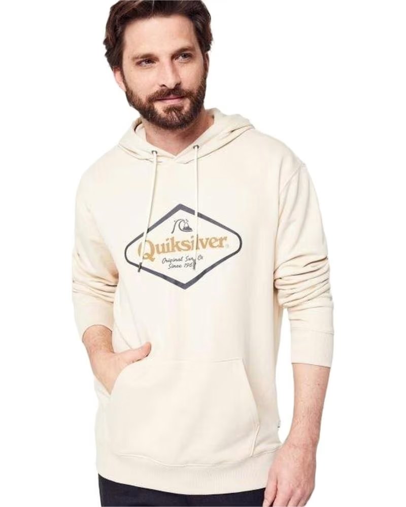 QUIKSILVER QUIKSILVER STIRRUP HOODIE FOR MEN BEIG