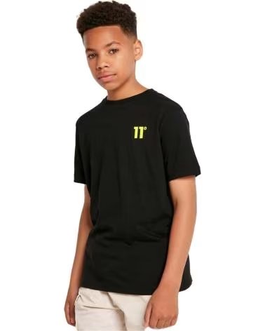 11 DEGREES T-SHIRT 11 DEGREES GRAPHIC NEGRO