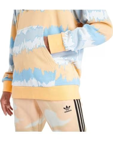ADIDAS SUDADERA CON CAPUCHA ADIDAS ADV AOP PARA HOMBRE AZUL