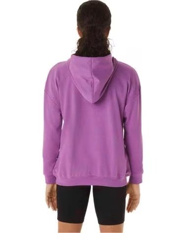 ASICS SUDADERA CON CAPUCHA ASICS BIG OTH PARA MUJER VIOLETA