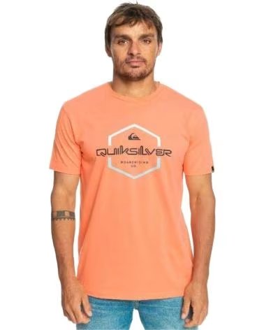 QUIKSILVER CAMISETA QUIKSILVER PASS THE PRIDE MASCULINA LARANJA NARANJA