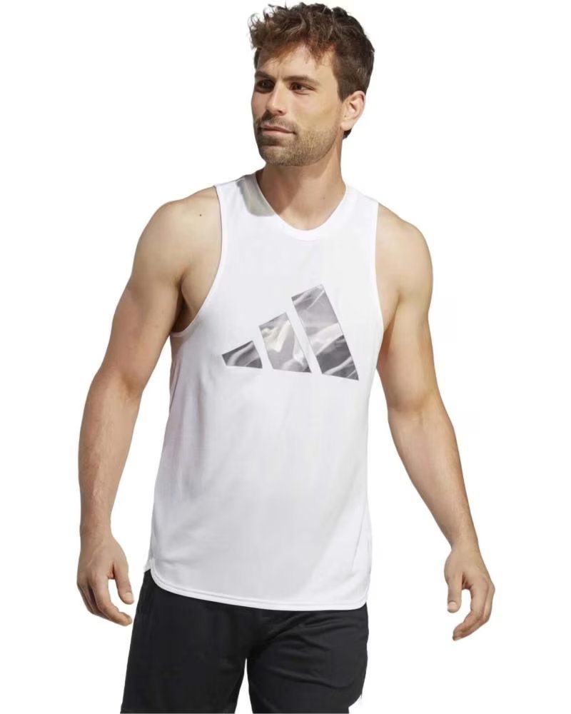 ADIDAS CAMISETA SIN MANGAS ADIDAS D4M HIIT GFX PARA HOMBRE BLANCO