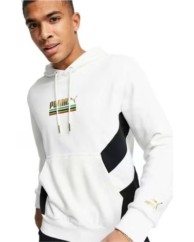 PUMA PUMA TFS WORLDHOOD HOODIE FOR MEN BLANCO