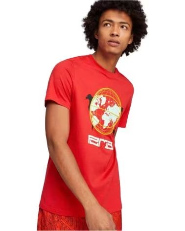 PUMA MODELO CLEAR OUT TEE 2 PARA UNISE ROJO