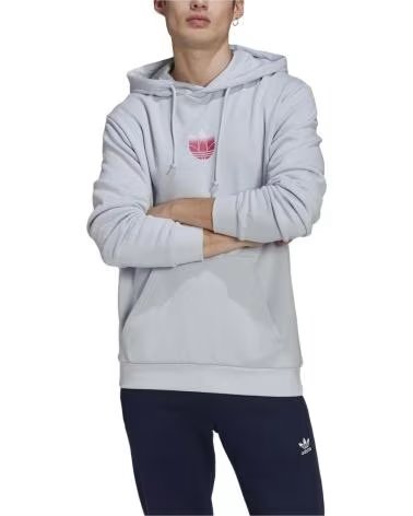 ADIDAS SWEAT À CAPUCHE ADIDAS 3D TF OM POUR HOMME GRIS