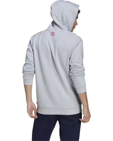 ADIDAS SWEAT À CAPUCHE ADIDAS 3D TF OM POUR HOMME GRIS