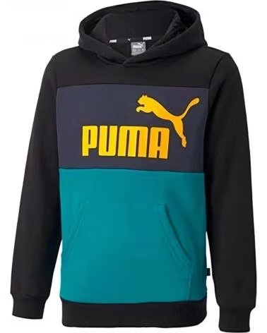 PUMA SUDADERA CON CAPUCHA EN PARA UNISEX NEGRO