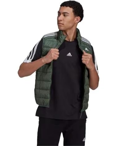 ADIDAS ADIDAS ESSENTIALS STEPPWESTE FÜR HERREN - GRÜN VERDE