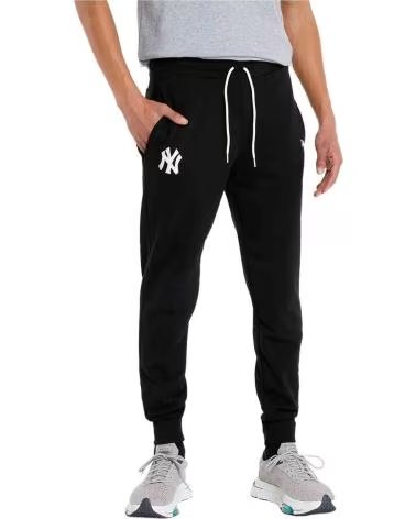 NEW ERA PANTALONI LUNGHI NEW ERA DA UOMO NERI NEGRO