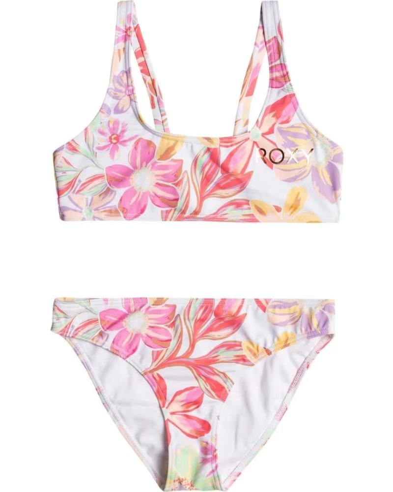ROXY BIKINI COMPLETO EN PARA NINAS BLANCO