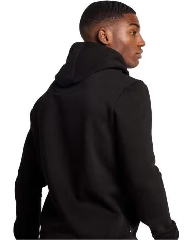 11 DEGREES FELPA CON CAPPUCCIO 11 DEGREES LARGE GRAPHIC PULLOVER NERA NEGRO