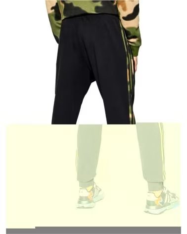 ADIDAS MODELO CAMO SWEAT PANT PARA HOM NEGRO