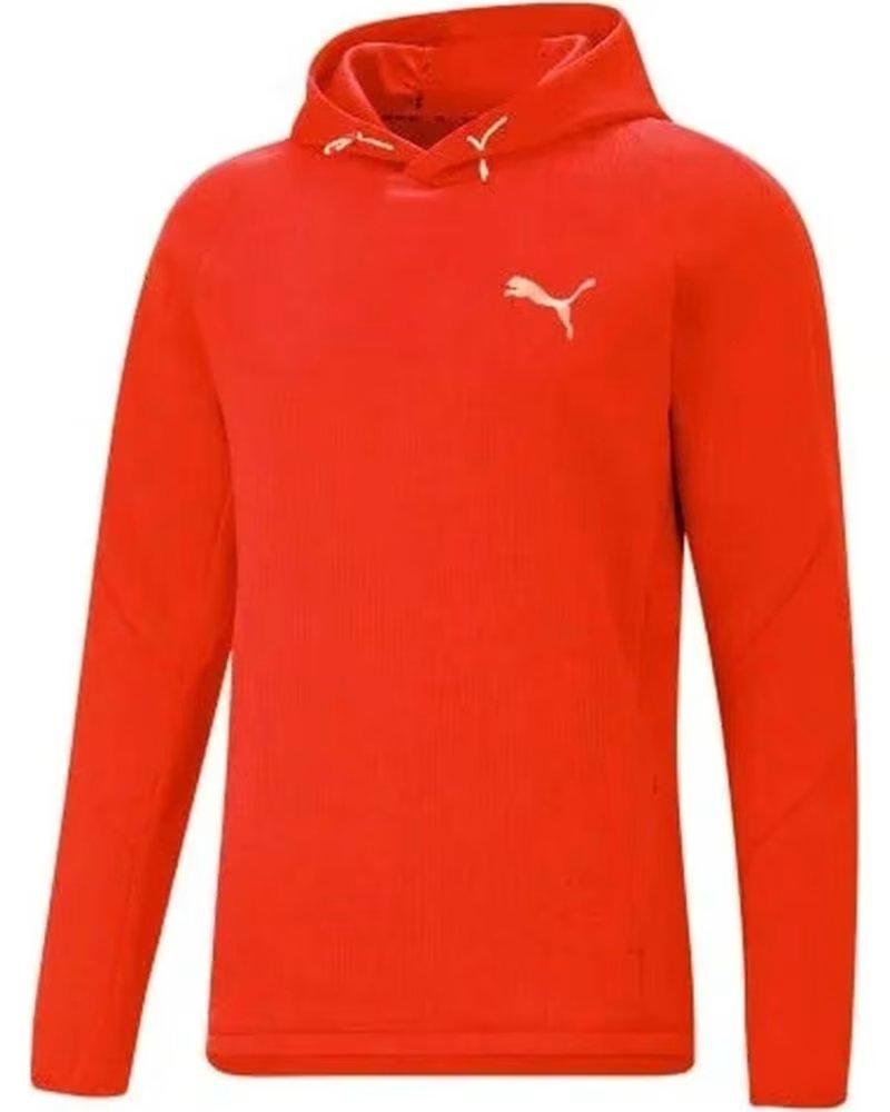 PUMA MOLETOM COM CAPUZ PUMA EVOSTRIPE UNISSEX VERMELHO ROJO