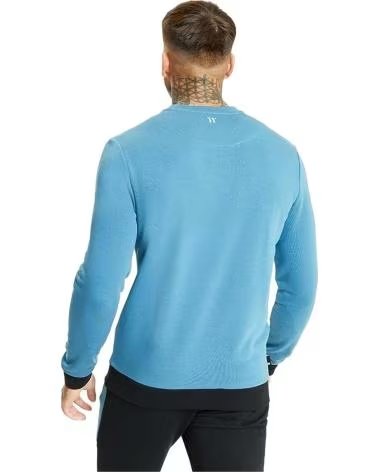 11 DEGREES 11 DEGREES CUT AND SEW SWEATSHIRT MIT FARBBLOCK NEGRO