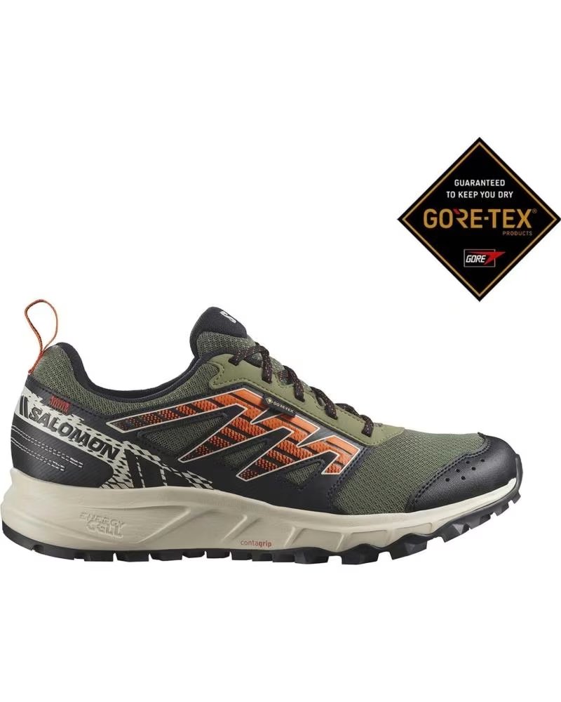 SALOMON SALOMON HERREN-BERGWANDERSCHUHE VERDE