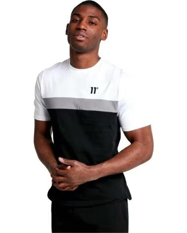 11 DEGREES CAMISETA 11 DEGREES NEO TRIPLE PANEL NEGRA PARA HOMBRE NEGRO