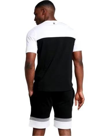 11 DEGREES CAMISETA 11 DEGREES NEO TRIPLE PANEL PRETA MASCULINA NEGRO