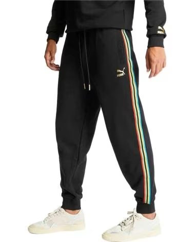 PUMA CALÇAS DE MOLETOM PUMA TFS WORLDHOOD NEGRO
