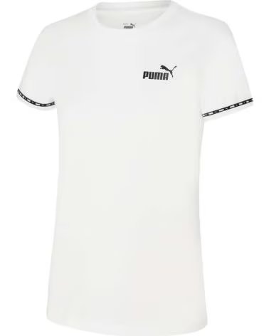 PUMA CAMISETA PUMA POWER TAPE TEE BLANCA PARA HOMBRE BLANCO