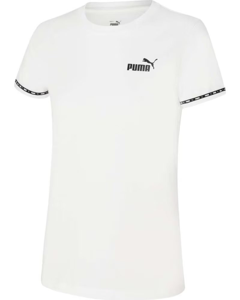 PUMA CAMISETA PUMA POWER TAPE TEE BLANCA PARA HOMBRE BLANCO