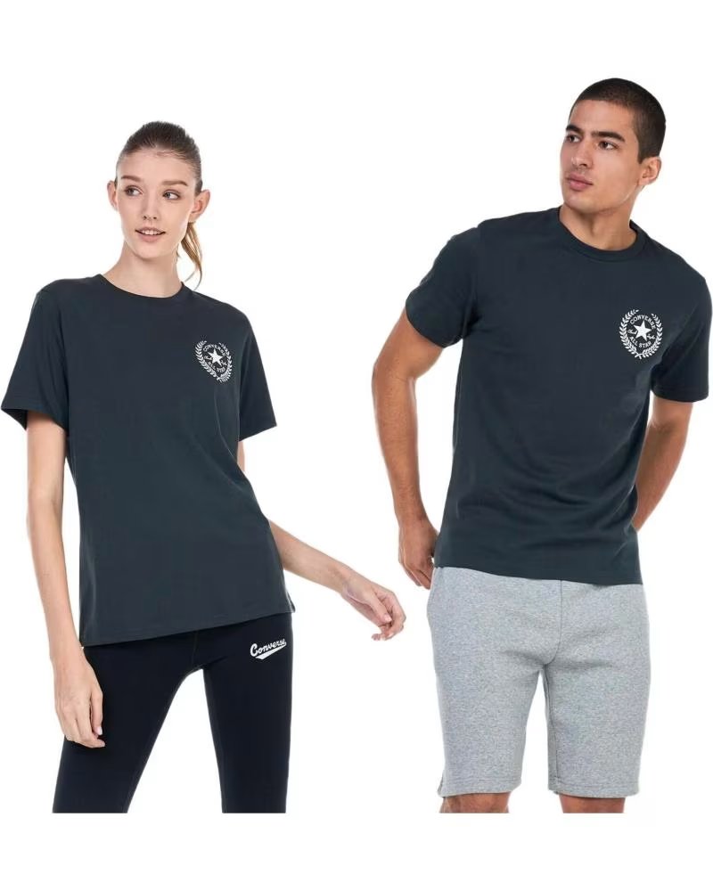 CONVERSE CAMISETA DE MANGA CORTA EN PARA UNISEX NEGRO