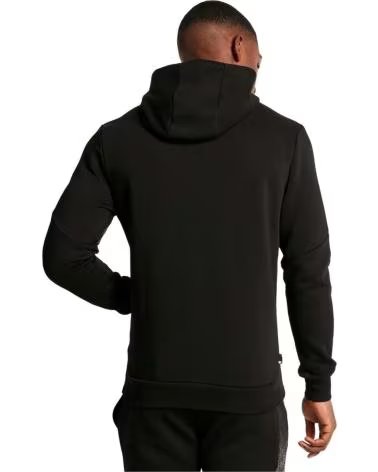 11 DEGREES ENSEMBLE DE SPORT 11 DEGREES MIXED FABRIC FULL ZIP NOIR NEGRO