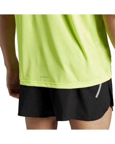 ADIDAS CAMISETA ADIDAS RUN IT BOS PARA HOMBRE AMARILLO