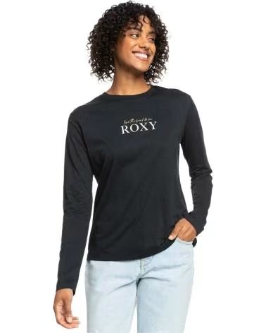 ROXY ROXY DAMEN LANGARMSHIRT IM FROM THE ATL NEGRO