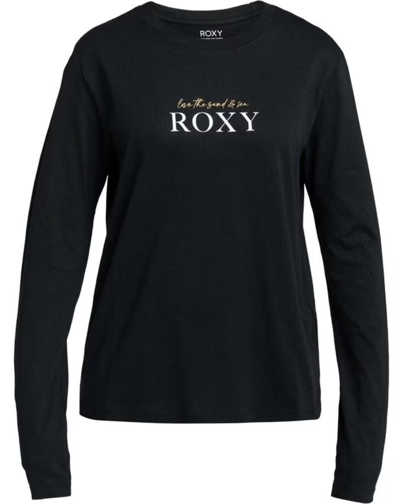 ROXY ROXY DAMEN LANGARMSHIRT IM FROM THE ATL NEGRO