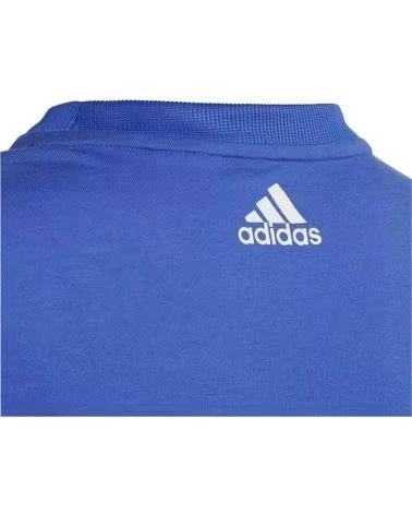 girl and boy Zapatillas deporte ADIDAS KIDS ADIDAS PREDATOR TEE JUNIOR BLUE T-SHIRT AZUL