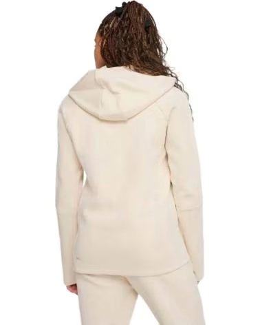 PUMA FELPA CON CAPPUCCIO PUMA EVOSTRIPE FULL-ZIP BEIGE BEIG