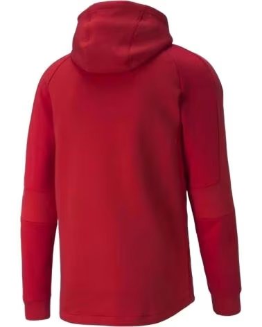 PUMA SUDADERA CON CAPUCHA PUMA EVOSTRIPE PARA HOMBRE ROJO