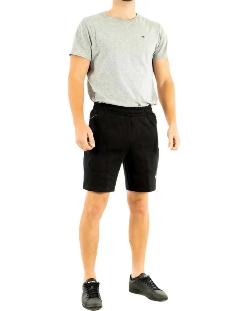 PUMA PANTALONI CORTI PUMA EVOSTRIPE 8" UOMO NERO NEGRO
