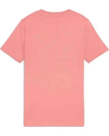 Sapatilhas de Menina e Menino PUMA CAMISETA ESS METALLIC TEE G ROSA