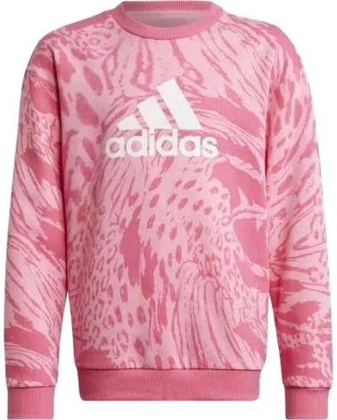 ADIDAS SUDADERA EN PARA NINAS ROSA